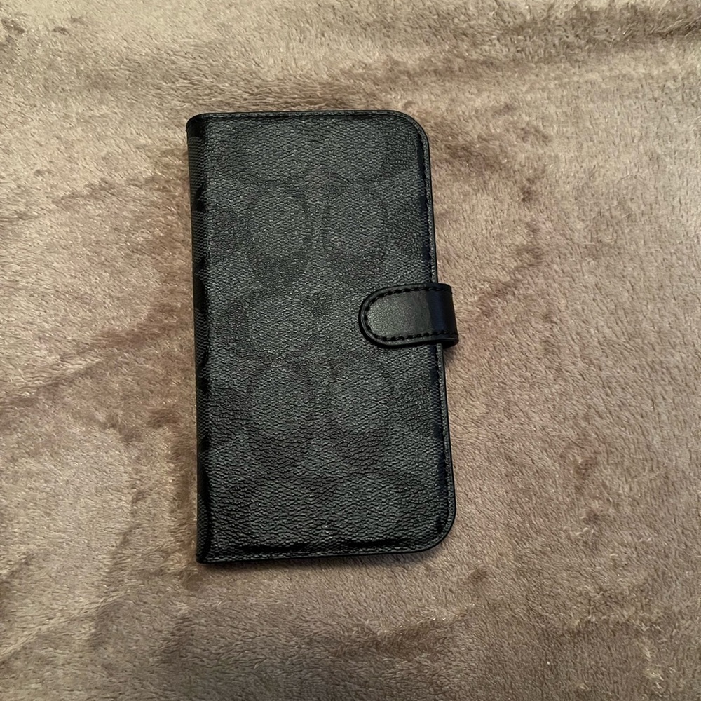 Authentic coach iPhone 13 pro case
